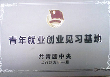 In January 2009, the “Youth Restaurant” is recognized as “youth employment and entrepreneurship internship base” by the Central Committee of the Communist Young League.