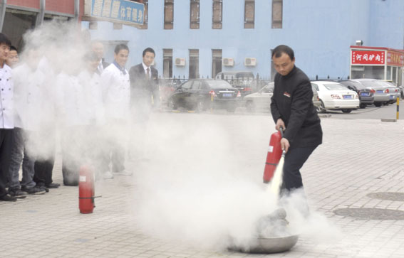 北京、天津两大区域消防演习
