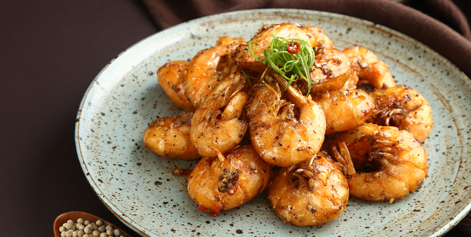 Gold Pepper Shrimp